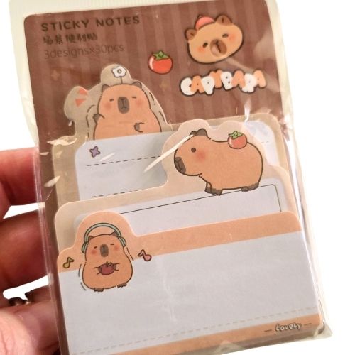 Capybara Sticky Notes