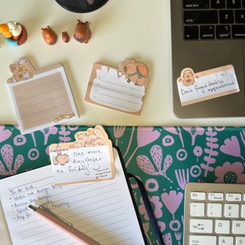 Capybara Sticky Notes