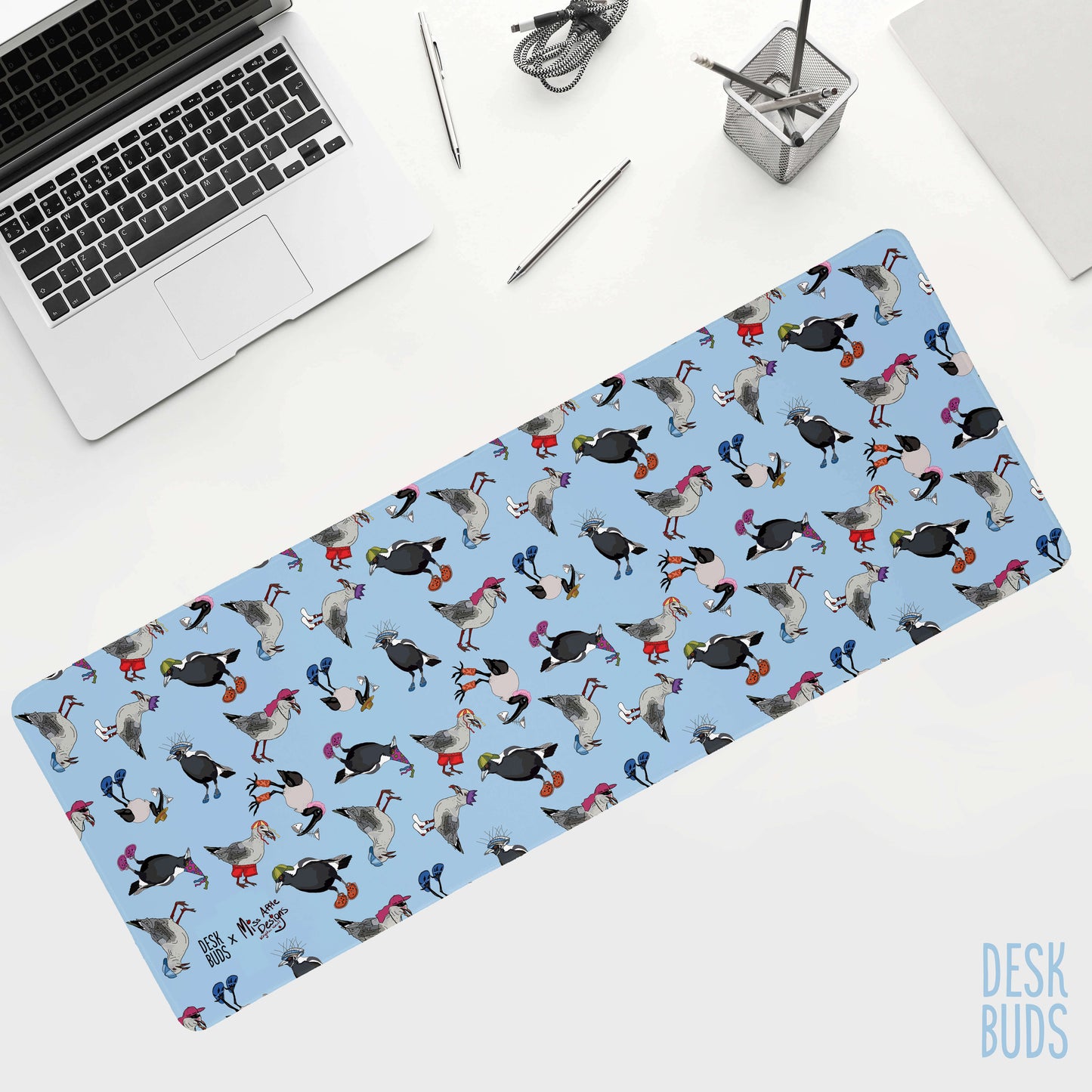 Birds with Hats by Miss Apple Designs
