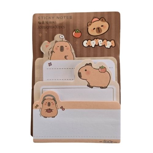 Capybara Sticky Notes
