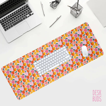 Abstract apples extra large desk mat 80x30cm