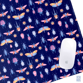 Beautiful bugs extra large desk mat 80x30cm