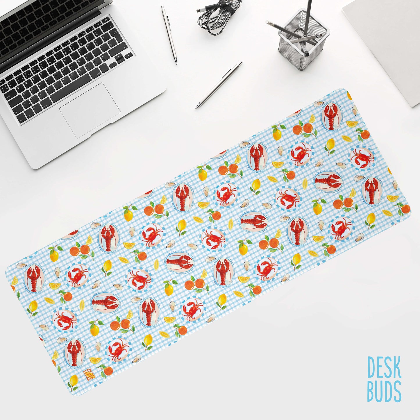 Summer table extra large desk mat 80x30cm