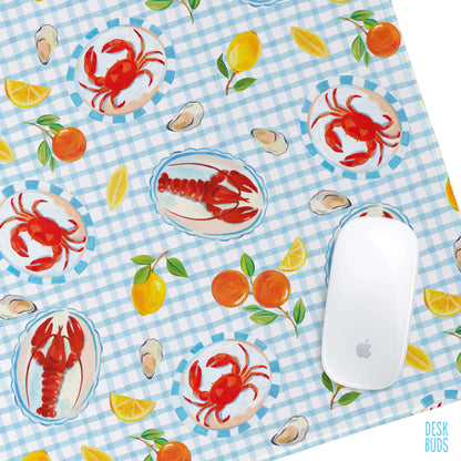 Summer table extra large desk mat 80x30cm