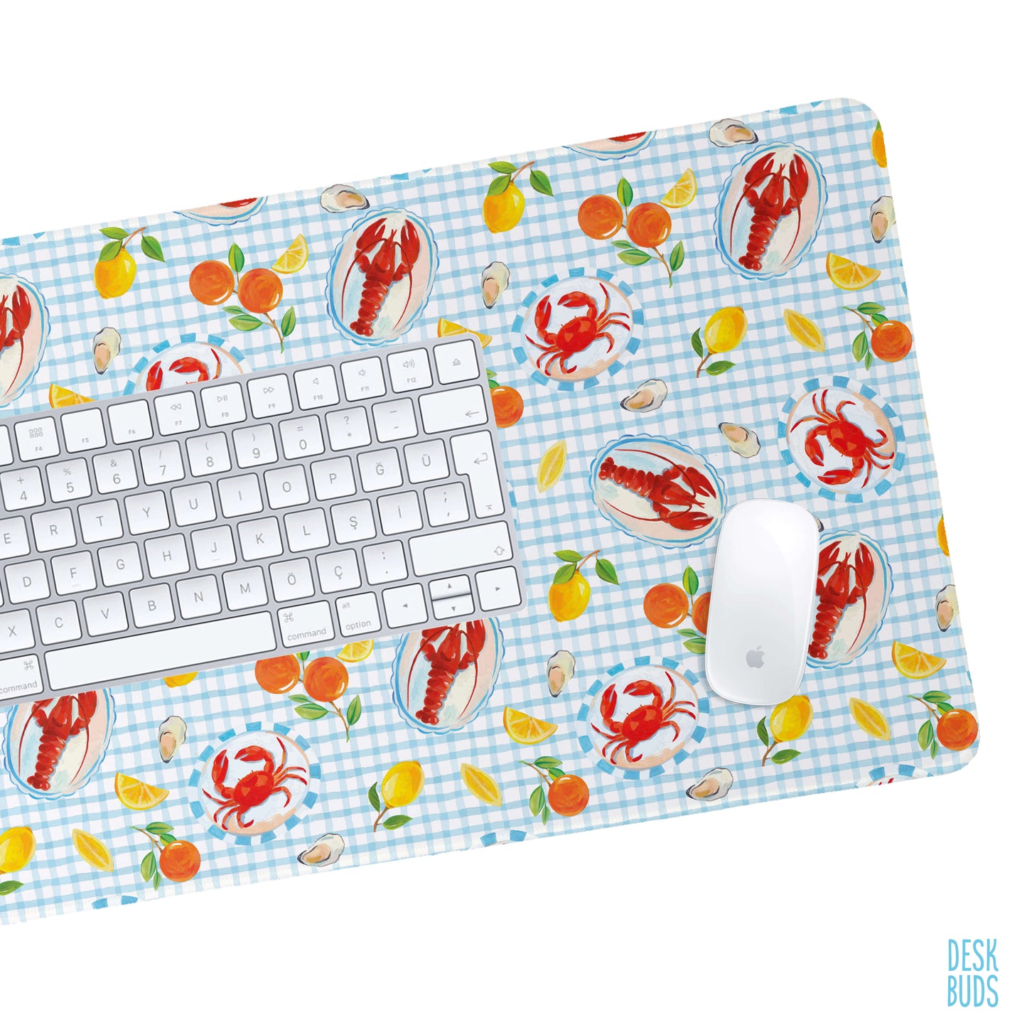 Summer table extra large desk mat 80x30cm