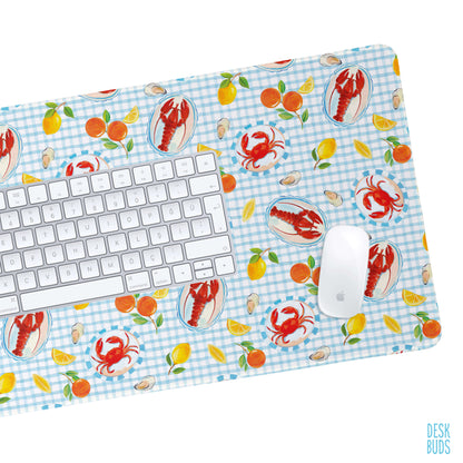 Summer table extra large desk mat 80x30cm