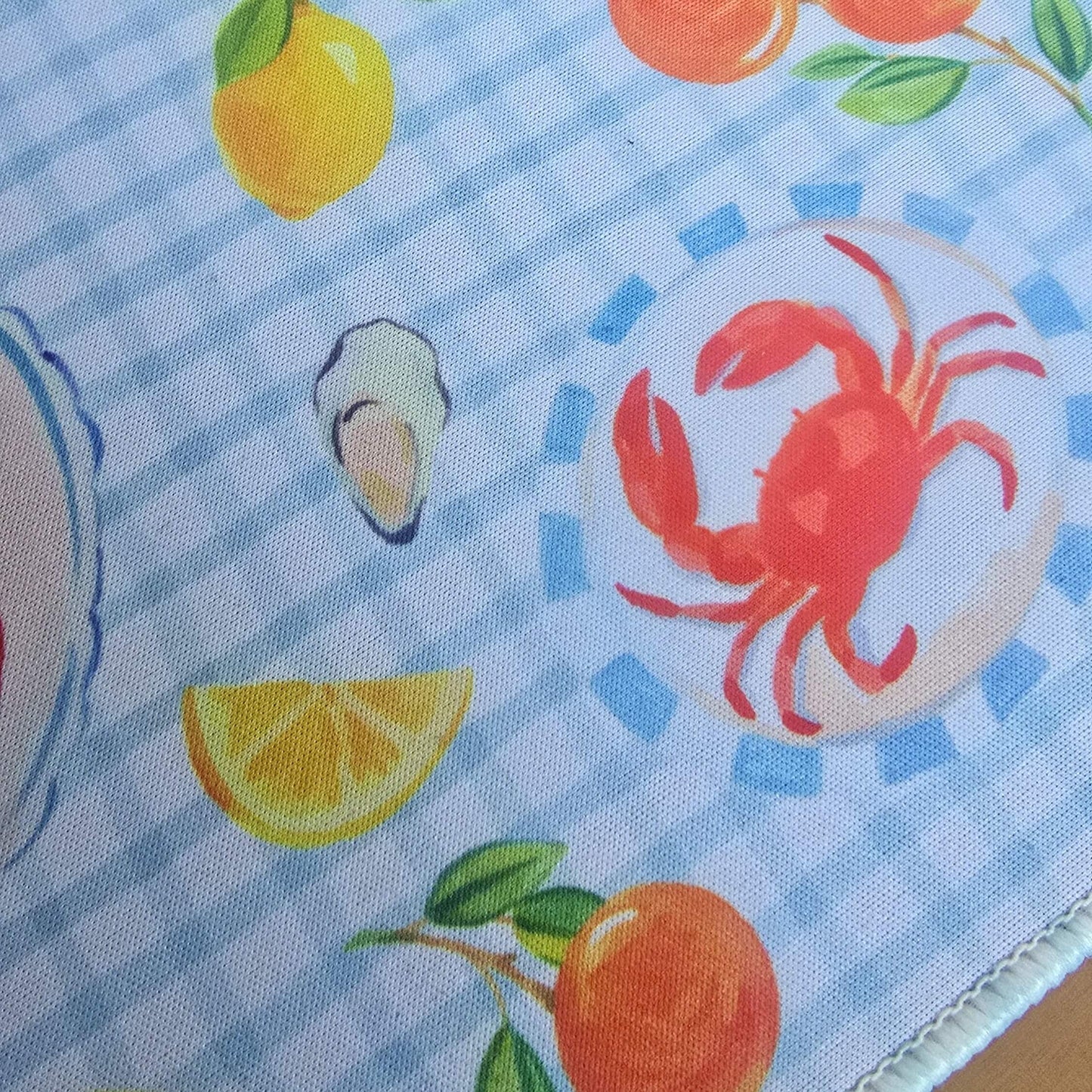 Summer table extra large desk mat 80x30cm